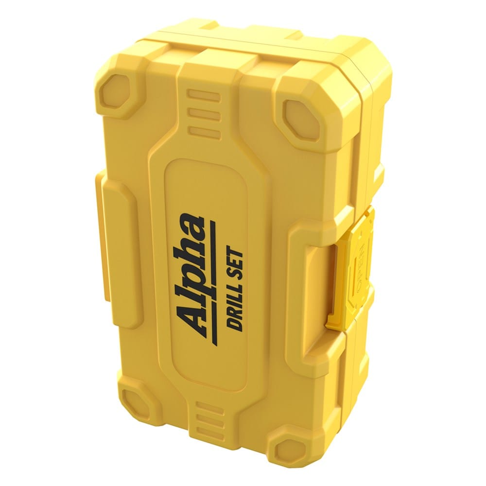 Alpha 25Pce Gold Series Metric Tuffbox Pro Drill Set SM25TP