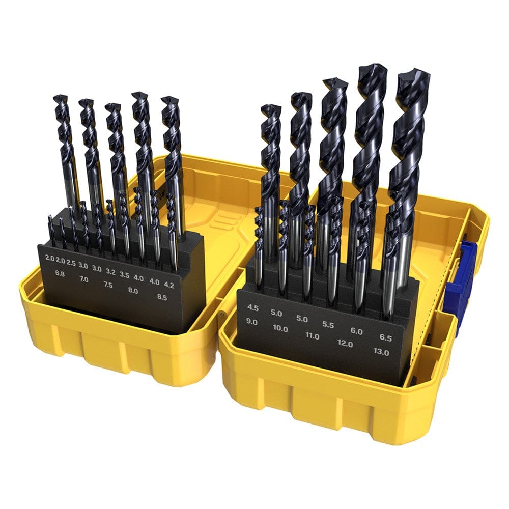 Alpha 26Pce INOX Series Site Ready Metric Tuffbox Pro Drill Set SM26SPTP