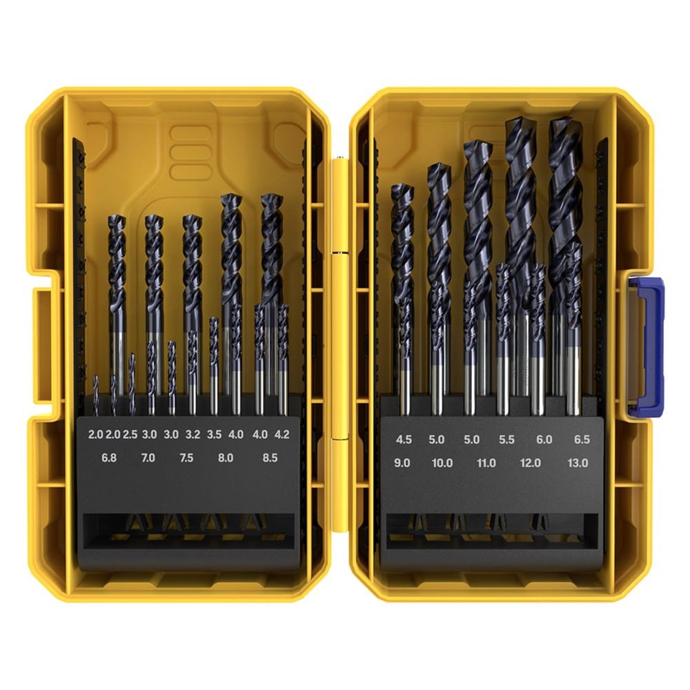 Alpha 26Pce INOX Series Site Ready Metric Tuffbox Pro Drill Set SM26SPTP