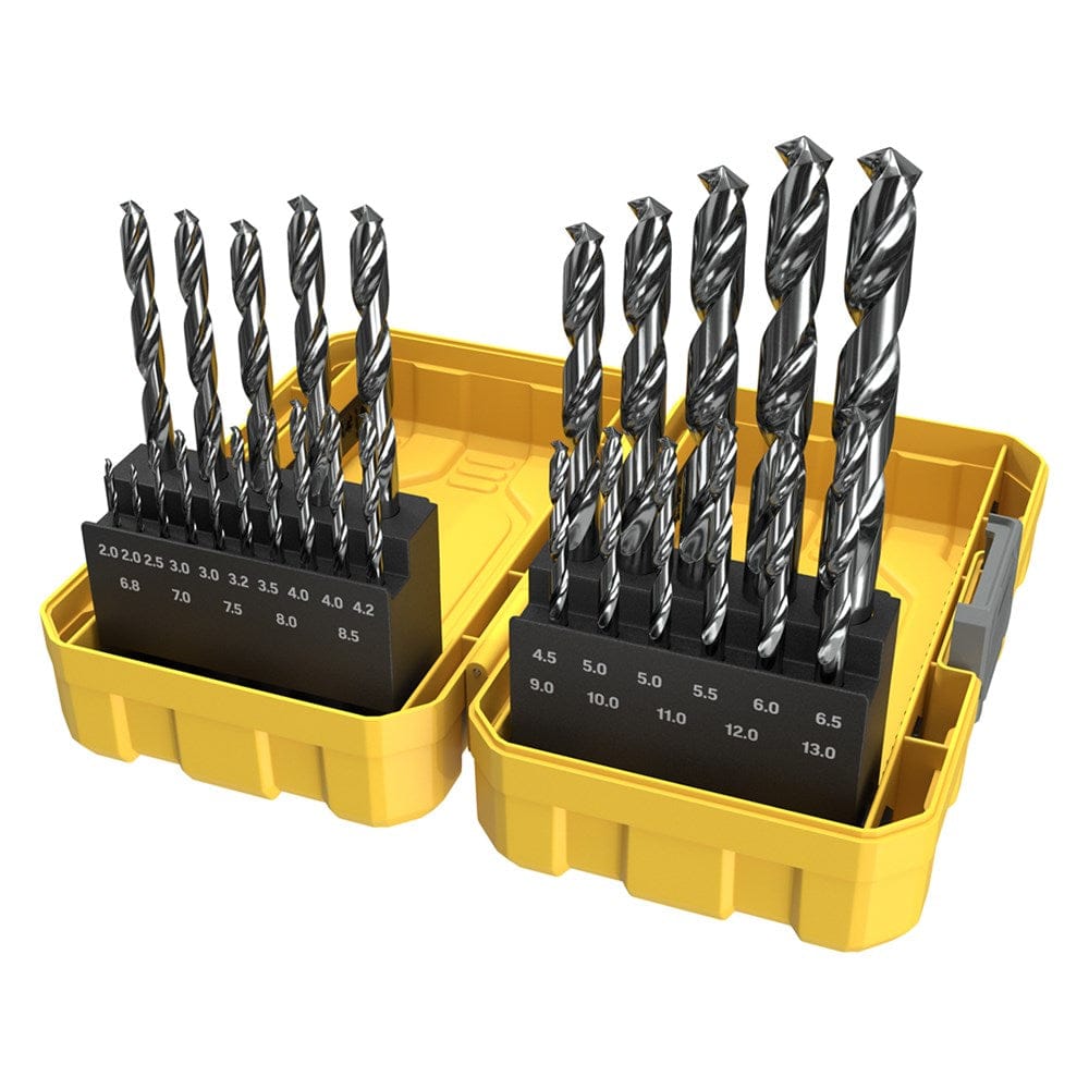 Alpha 26Pce Silver Series Site Ready Metric Tuffbox Pro Drill Set SM26STP