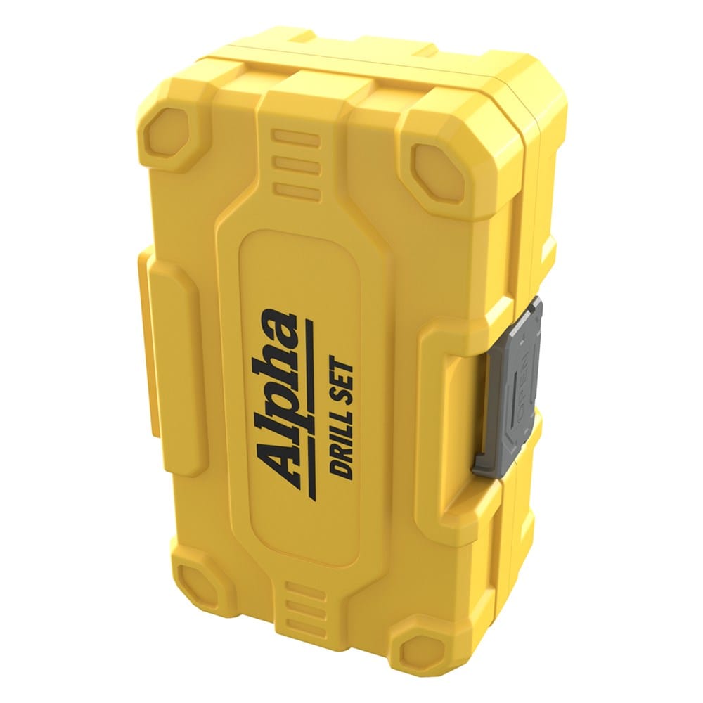Alpha 26Pce Silver Series Site Ready Metric Tuffbox Pro Drill Set SM26STP