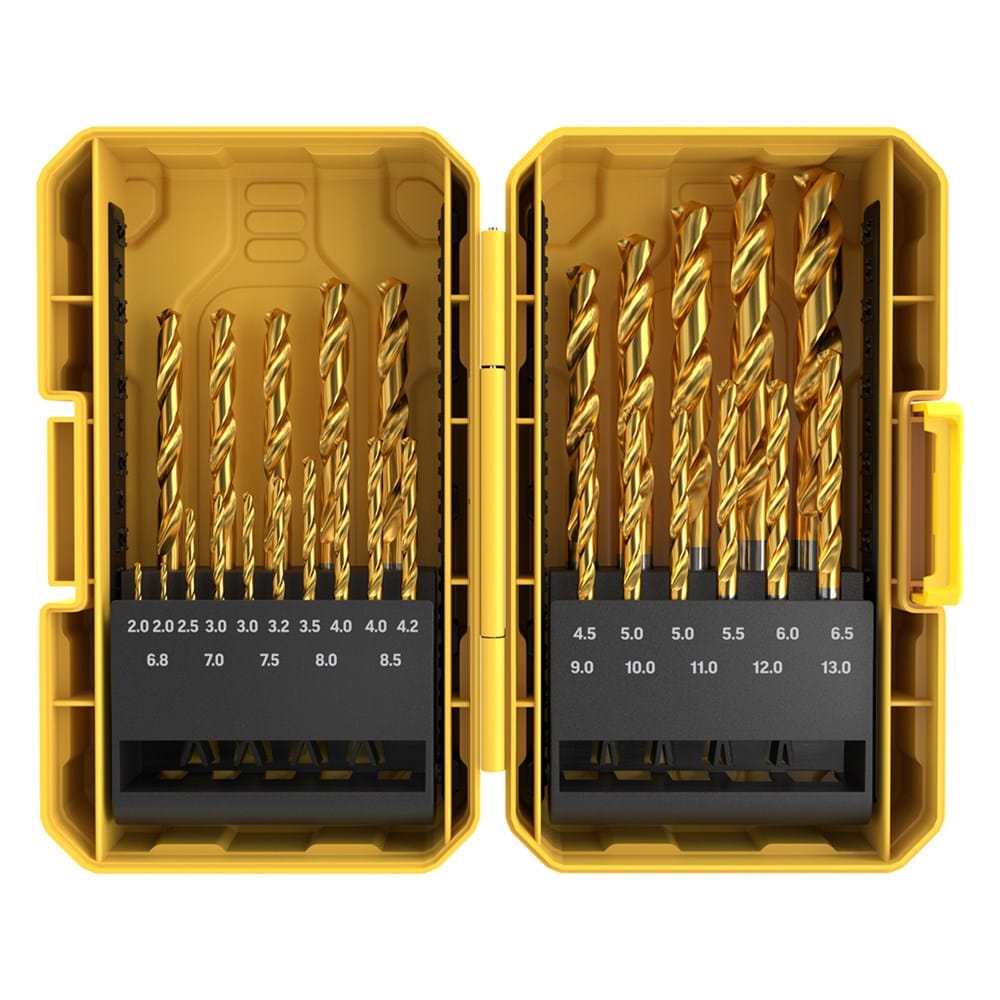 Alpha 26Pce Gold Series Site Ready Metric Tuffbox Pro Drill Set SM26TP