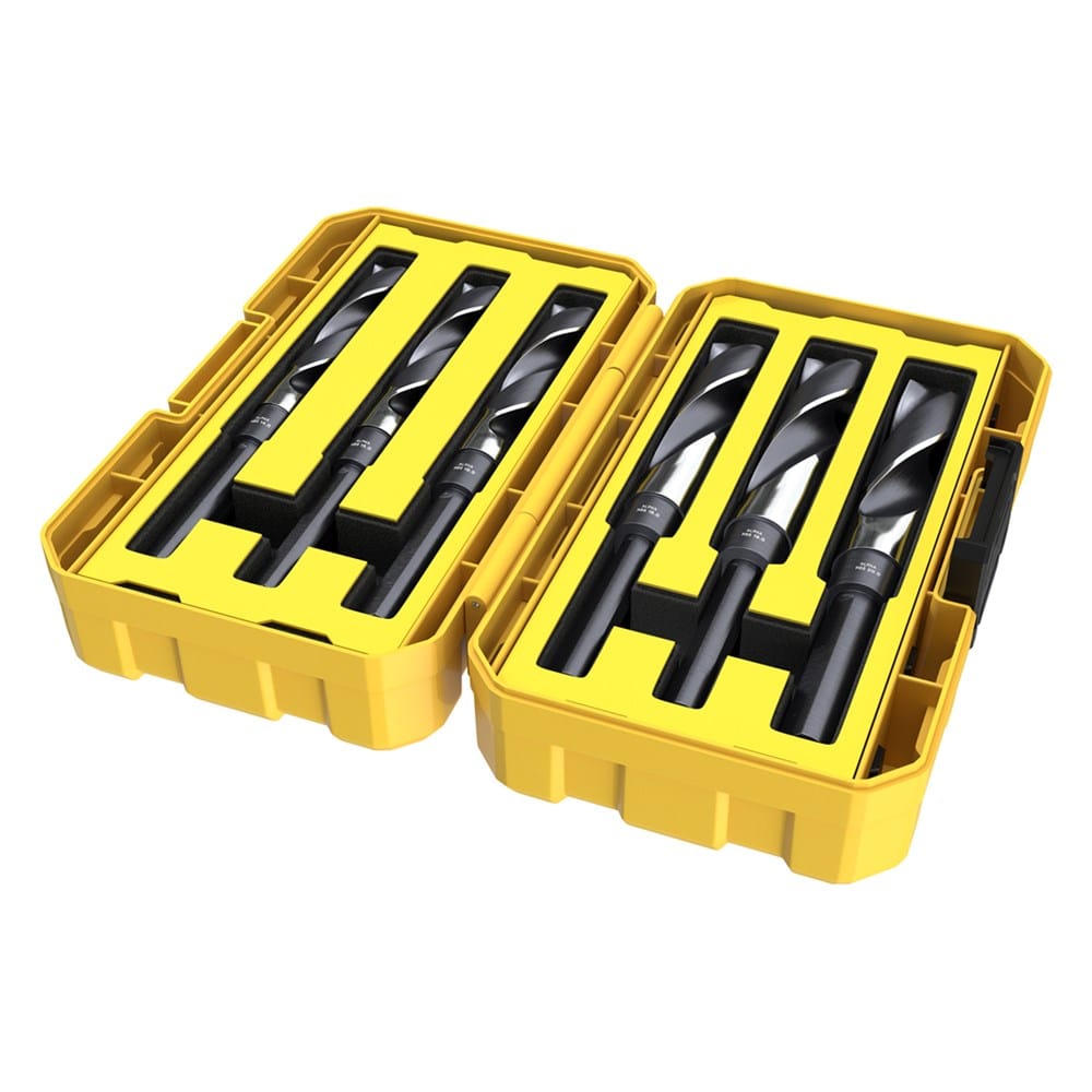 Alpha 6Pce Reduced Shank Metric Tuffbox Pro Drill Set SM6RTP-B