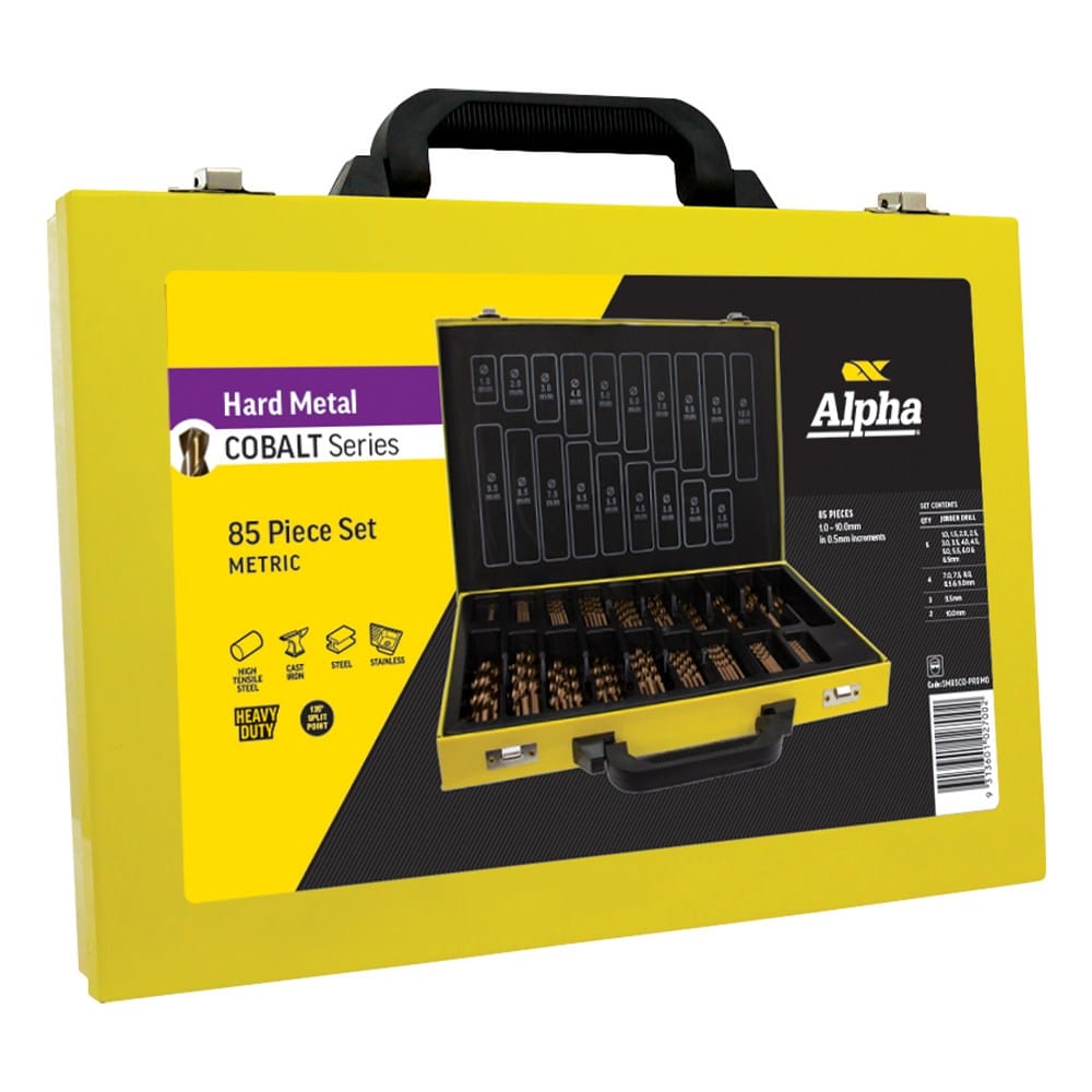 Alpha 85 Piece | Alpha Cobalt Series Metric Metal Box SM85CO-PROMO