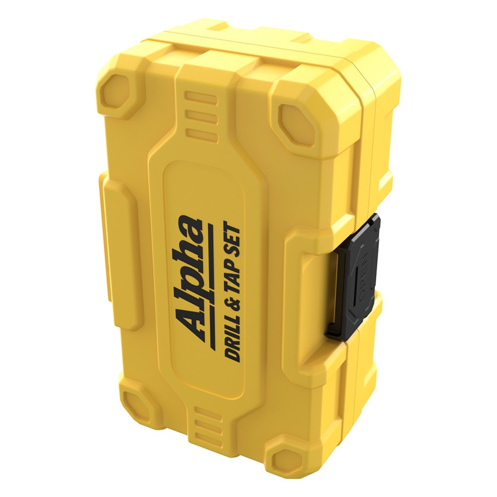 Alpha 28Pce Drill and Tap Metric & UNC Tuffbox Pro Set SMUHT28TP-B