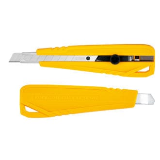9mm Wheel Lock Ergo Cutter Knife - SNPW4 by Komelon