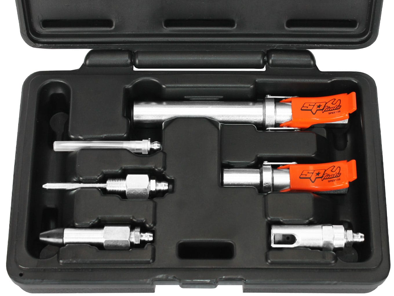 Grease Gun Quick Release Coupler and Accessory Kit 6Pce - SP65140 by SP Tools