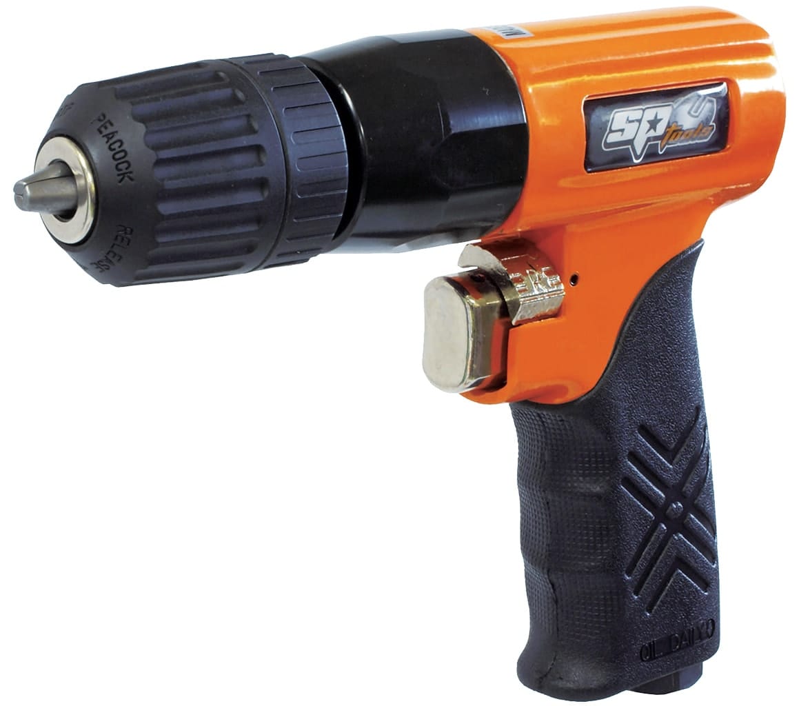 Drill Pistol Keyless Chuck Reversible 3/8" Drive - SP-1529 by SP Tools