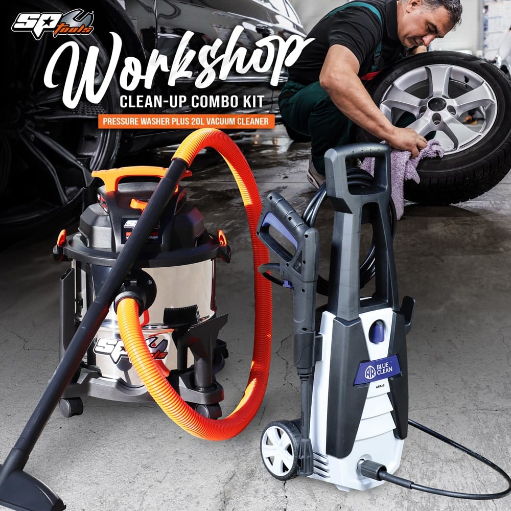 Workshop Clean Up Combo Kit - SP2020 by SP Tools