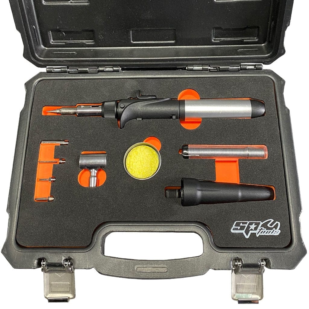 Self-Ignition Professional Gas Soldering/Torch Kit + Heat Shrink Function - SP32290 by SP Tools