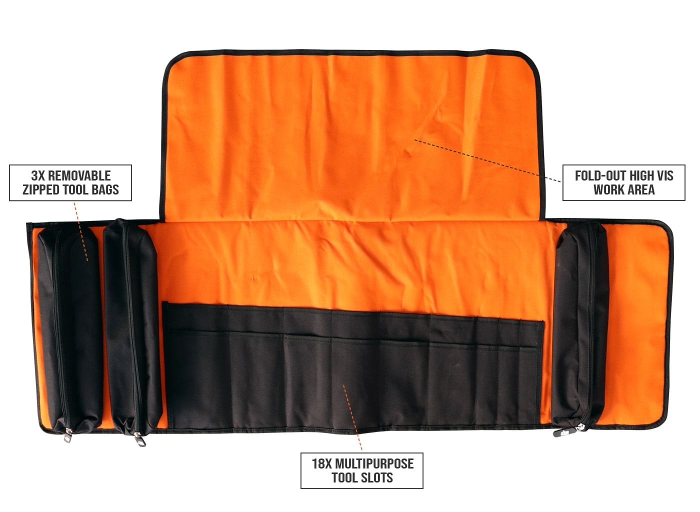 SP Tools Heavy Duty Tool Roll SP40350
