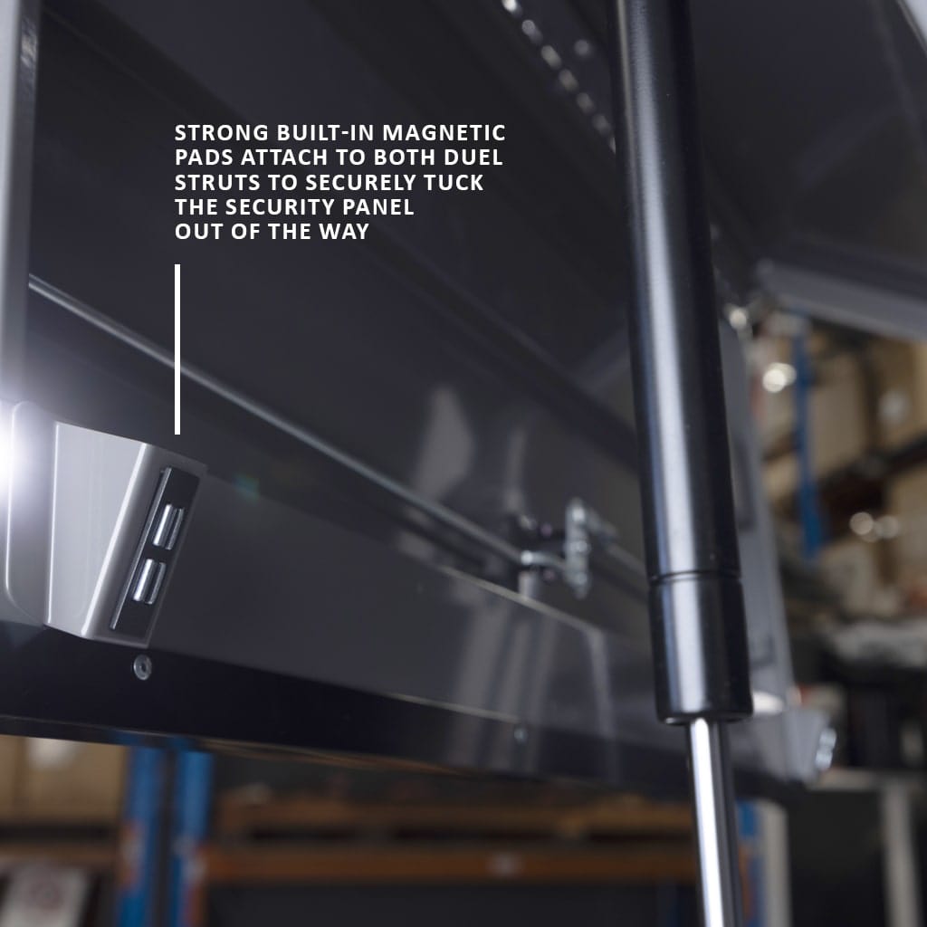 SP Tools 36" USA Sumo Series Diagnostic Station 4 Drawer Lethal Grey / Black Handles SP44550LG-BLK