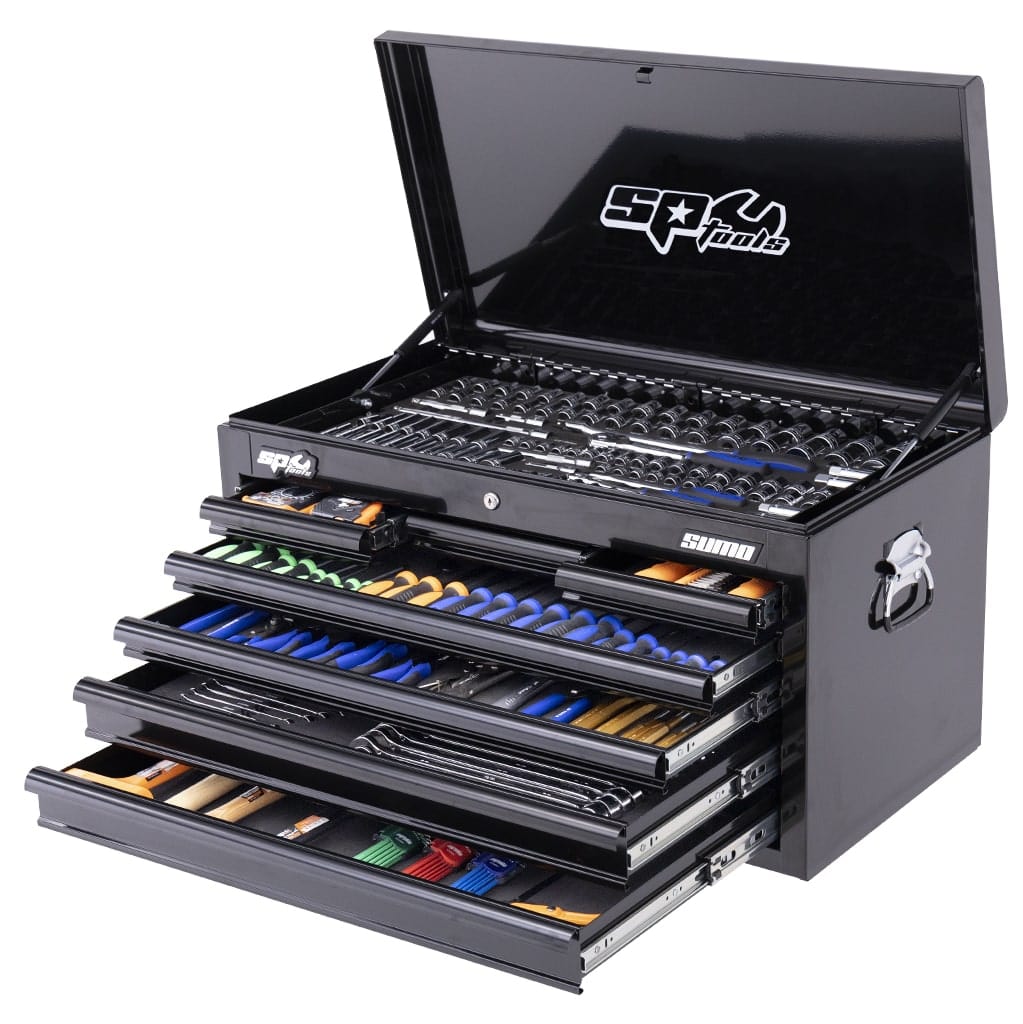 Sumo Custom Series Tool Kit 409Pce Metric/Sae Black - SP50170 by SP Tools