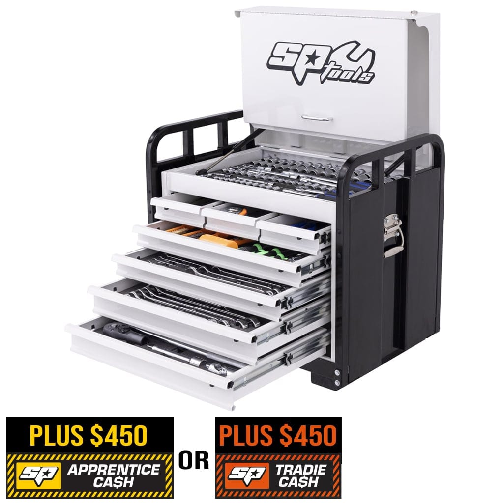 Off Road Series Field Service Tool Kit, 411Pce, Metric/Sae - SP50218 by SP Tools
