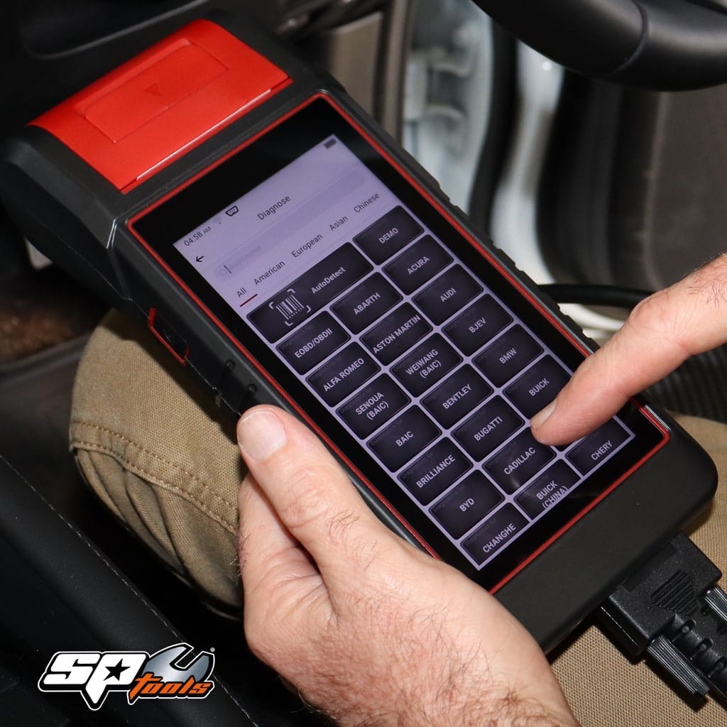 Multi-Function Smart Tool With Wifi & Built In Printer, 5 Tools in 1 - SP61170 by SP Tools