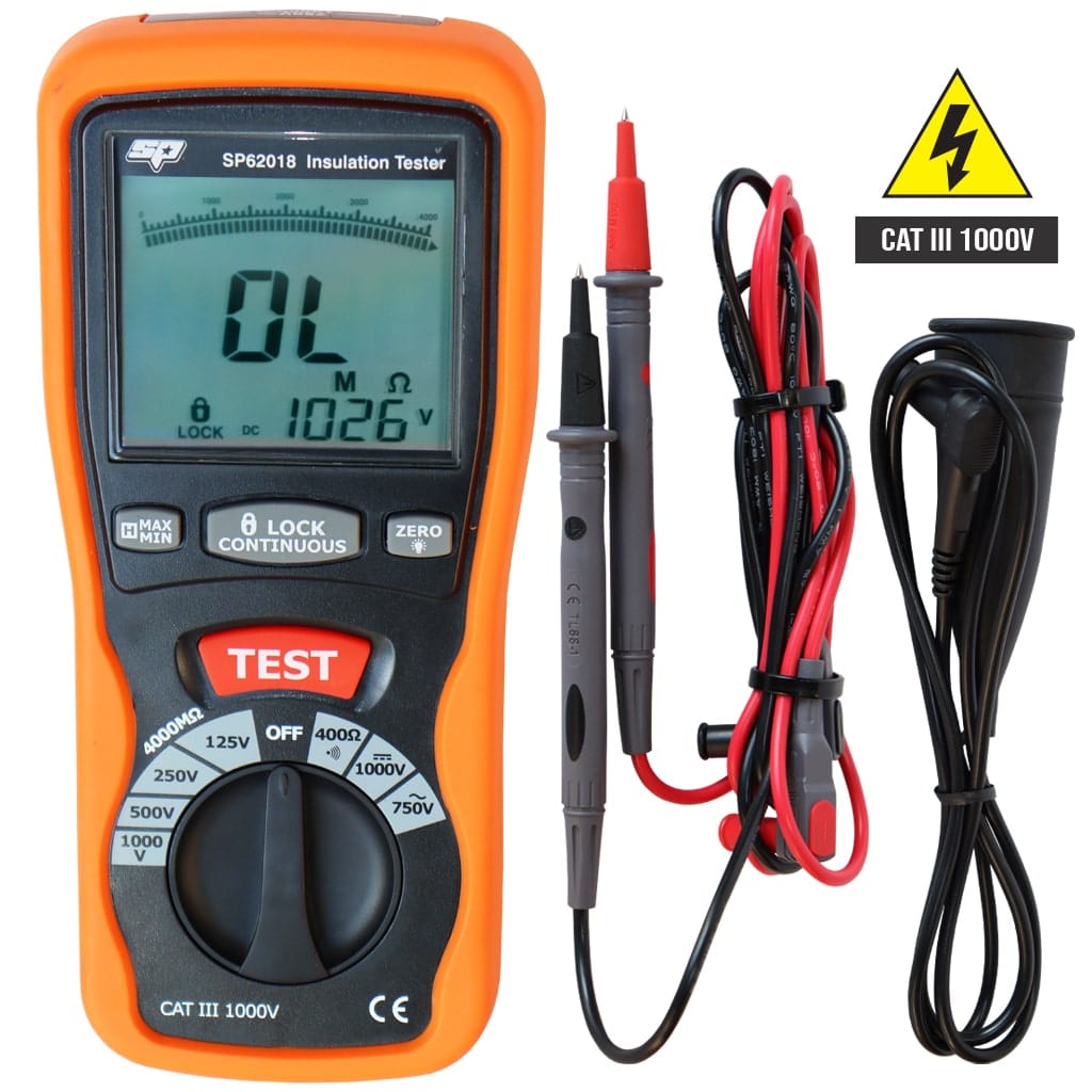 Digital Insulation Tester - SP62018 by SP Tools