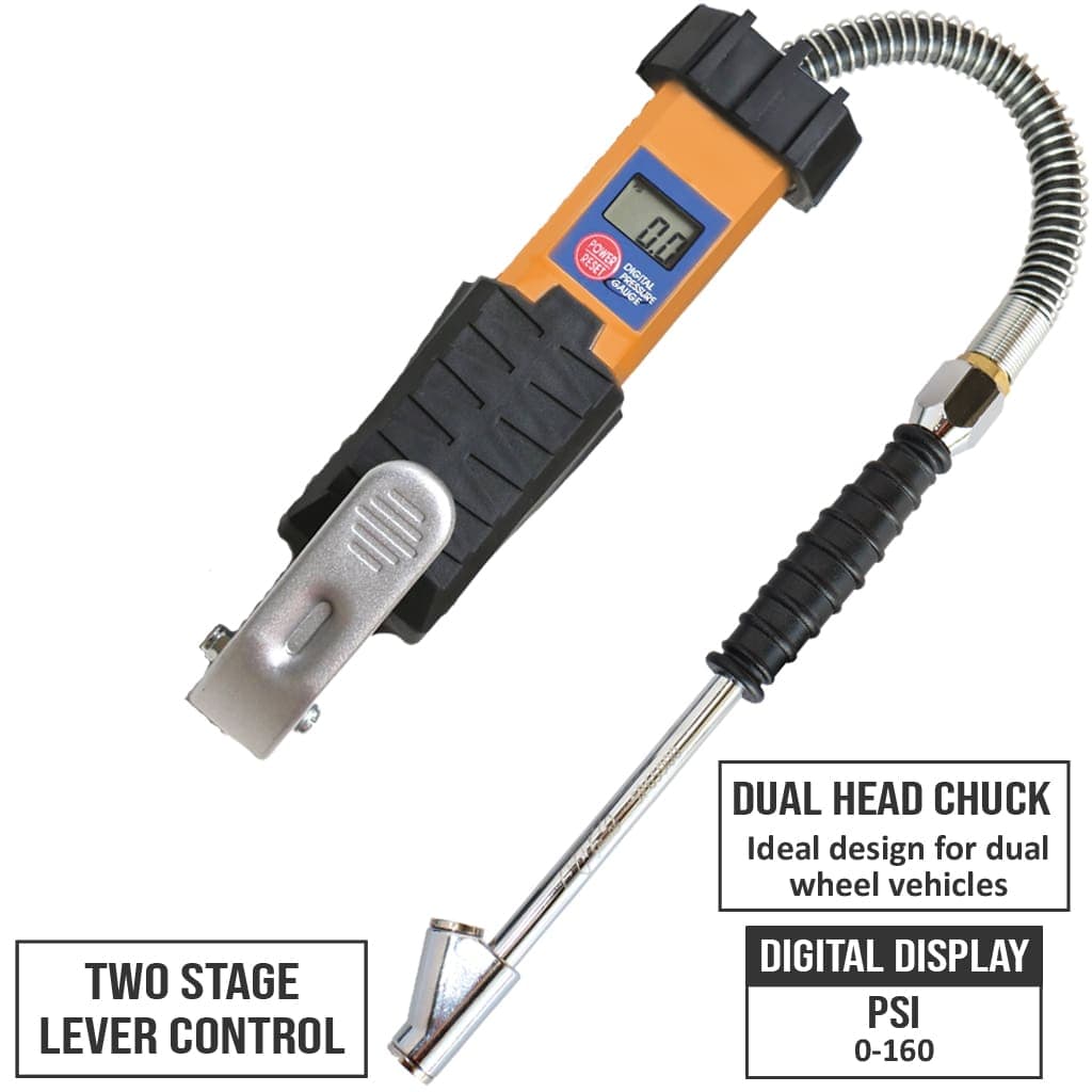 Tyre Inflator With Deflator Digital Professional - SP65510 by SP Tools