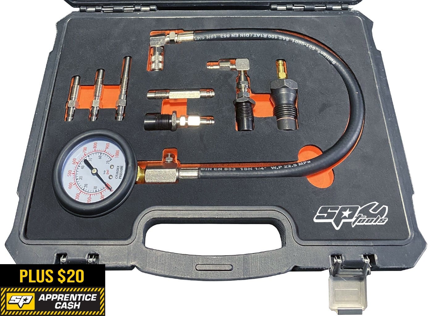 Diesel Compression Test Kit Automotive - SP66037 by SP Tools