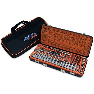 SP Tools MOTORSPORT 3/8"Drive 72Pce Socket Set SP20605