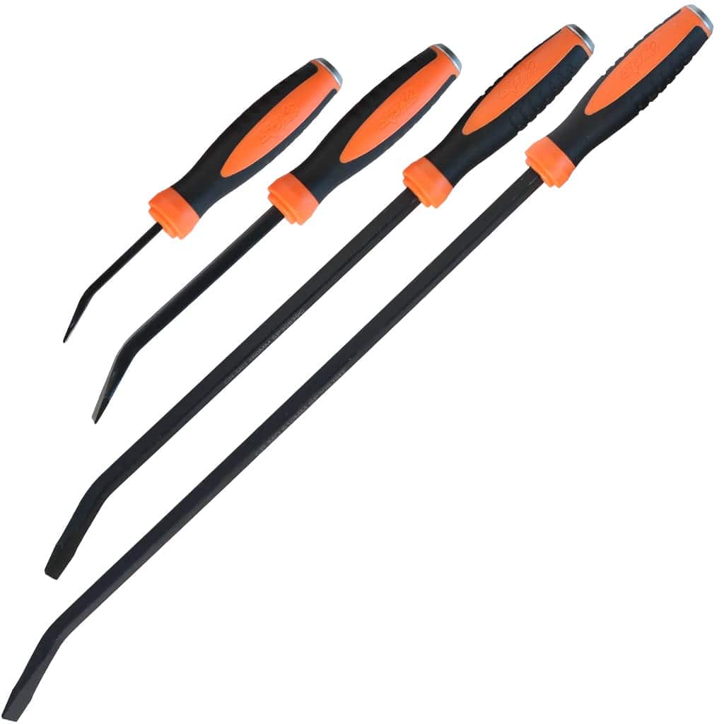 4Pce Pry Bar Set SP30839 by SP Tools