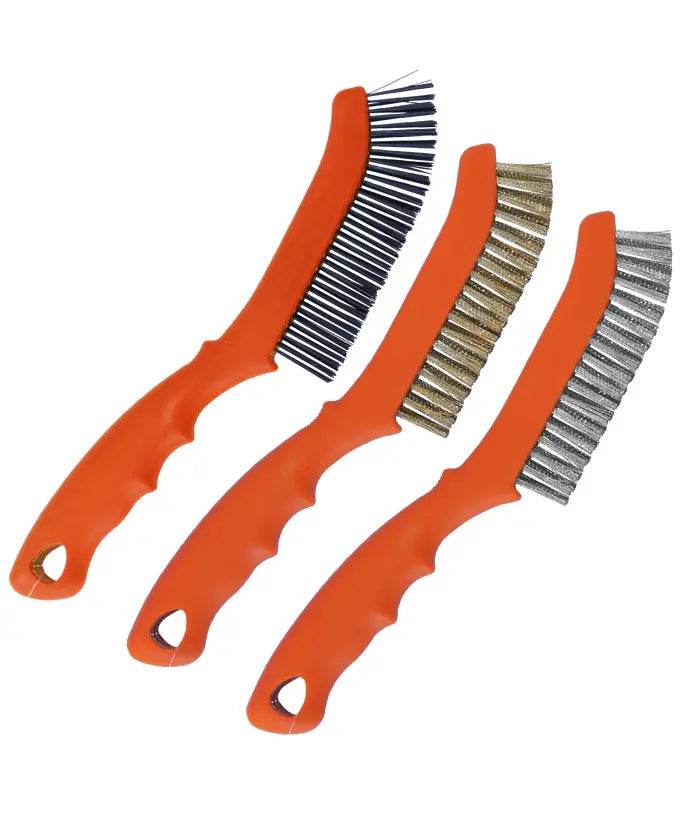 SP Tools 3Pce 230mm Wire Brush Set SP30891