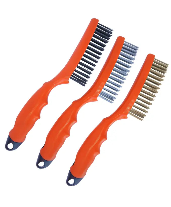 SP Tools 3Pce 254mm Wire Brush Set SP30892