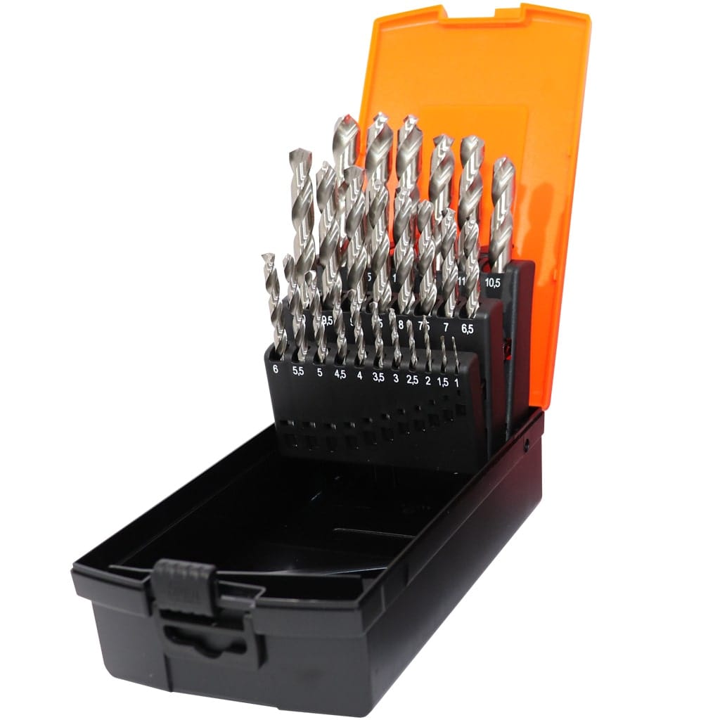 Drill Bit Set, HSS Metric 25Pce - SP31391 by SP Tools