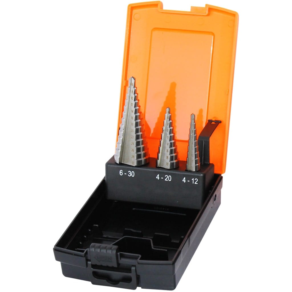 Step Drill Bit Set HSS Metric 3Pce - SP31398 by SP Tools
