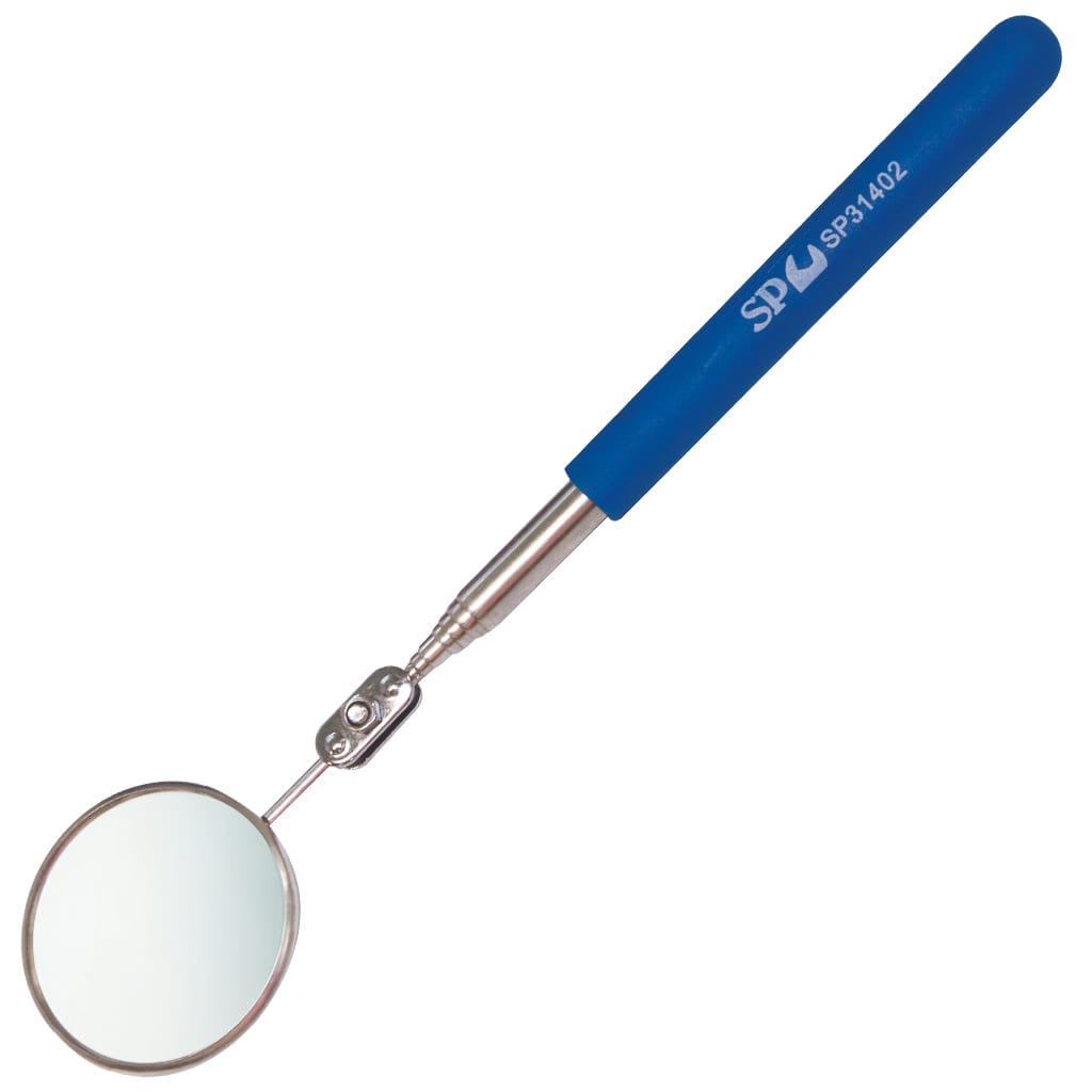 Inspection Mirror Telescopic Round Individual 203-889mm - SP31401 by SP Tools