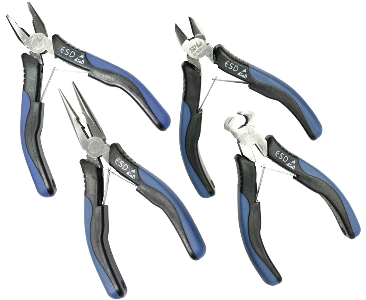 Plier/Cutter Set, Mini, 4Pce - SP32901 by SP Tools