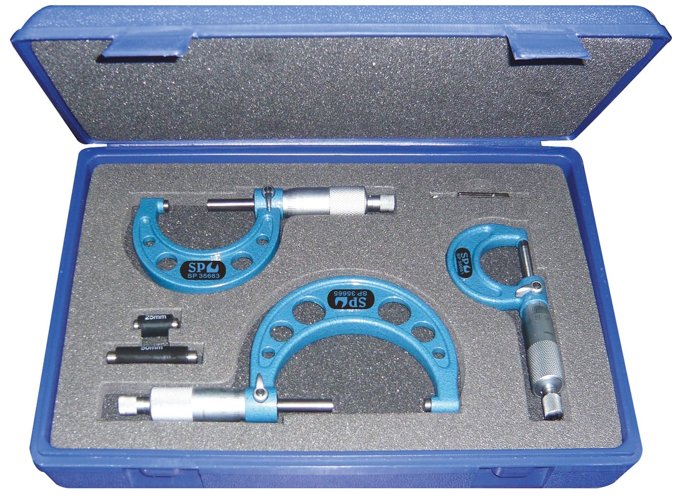 Outside Micrometer Set 3Pce - SP35693 by SP Tools