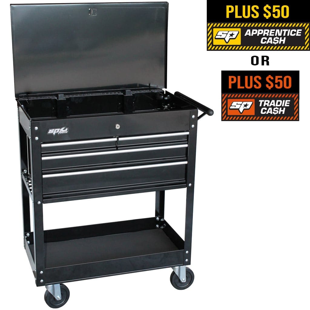 Diagonstic Trolley 4 Drawer - SP40015 by SP Tools
