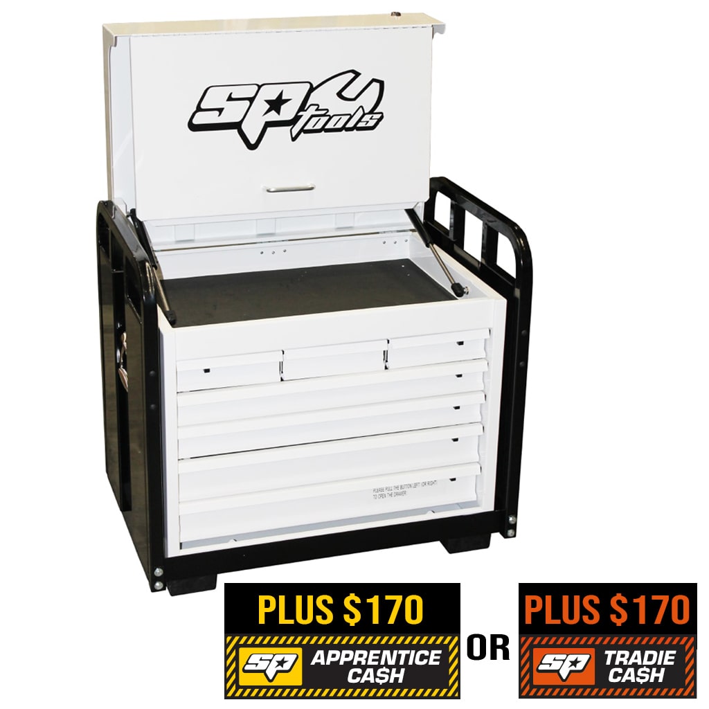 OFF ROAD Series Field Service Tool Box, 30% Thicker Steel, 7 Drawer - SP40317 by SP Tools