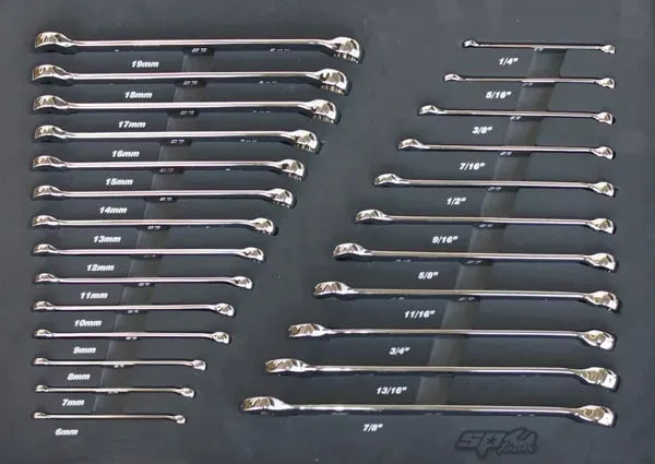 SP Tools Custom Series 254Pce Metric and SAE Tool Kit PLUS EVA Foam Trays SP50123X
