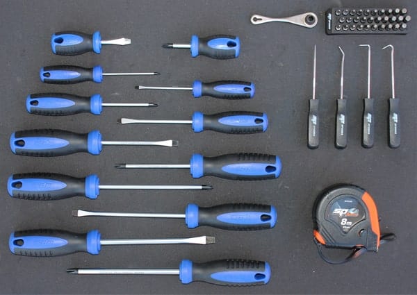 SP Tools Tech Series Tool Kit 281Pce Metric/Sae Diamond Black SP52255D