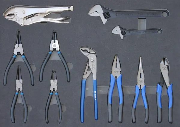 SP Tools Custom Series 254Pce Metric and SAE Tool Kit PLUS EVA Foam Trays SP50123X