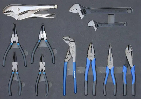 SP Tools Custom Series 254Pce Metric and SAE Tool Kit PLUS EVA Foam Trays SP50123X