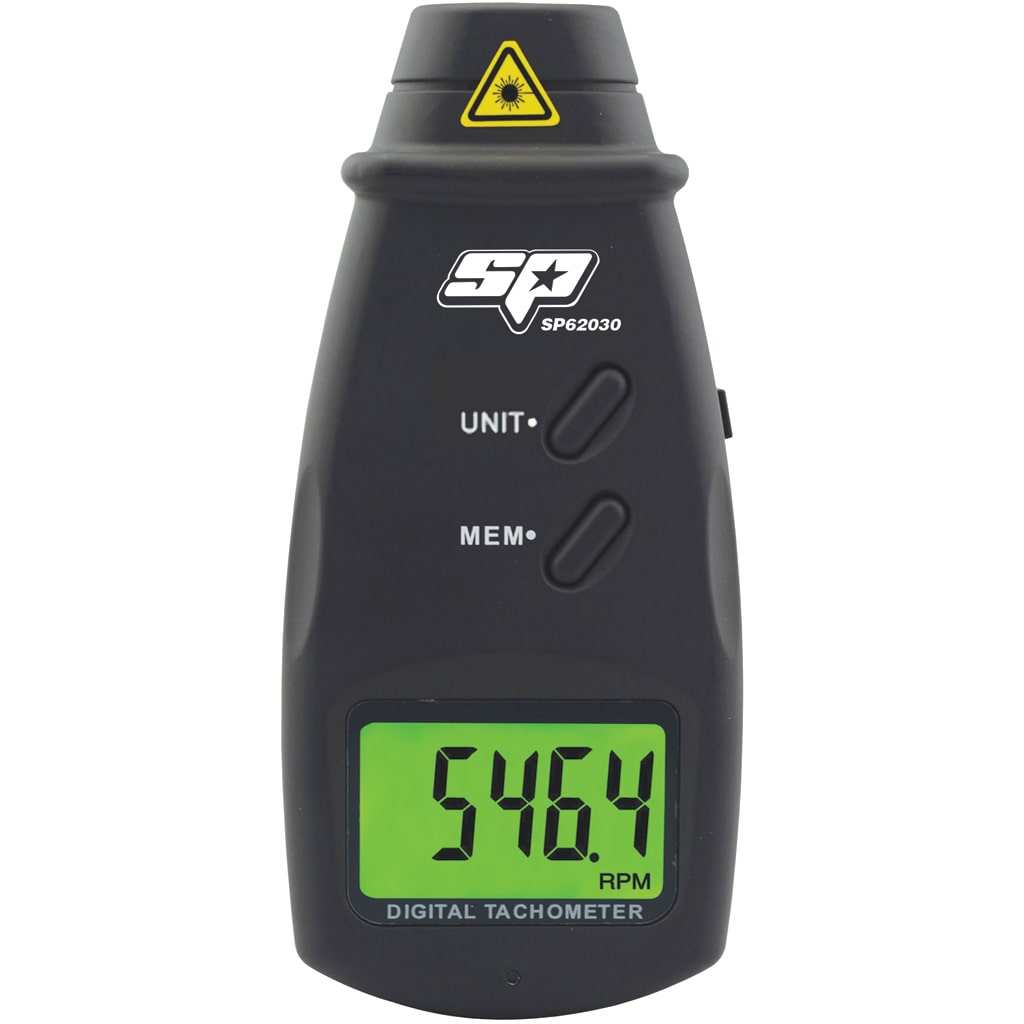 Laser Actuated Tachometer - SP62030 by SP Tools