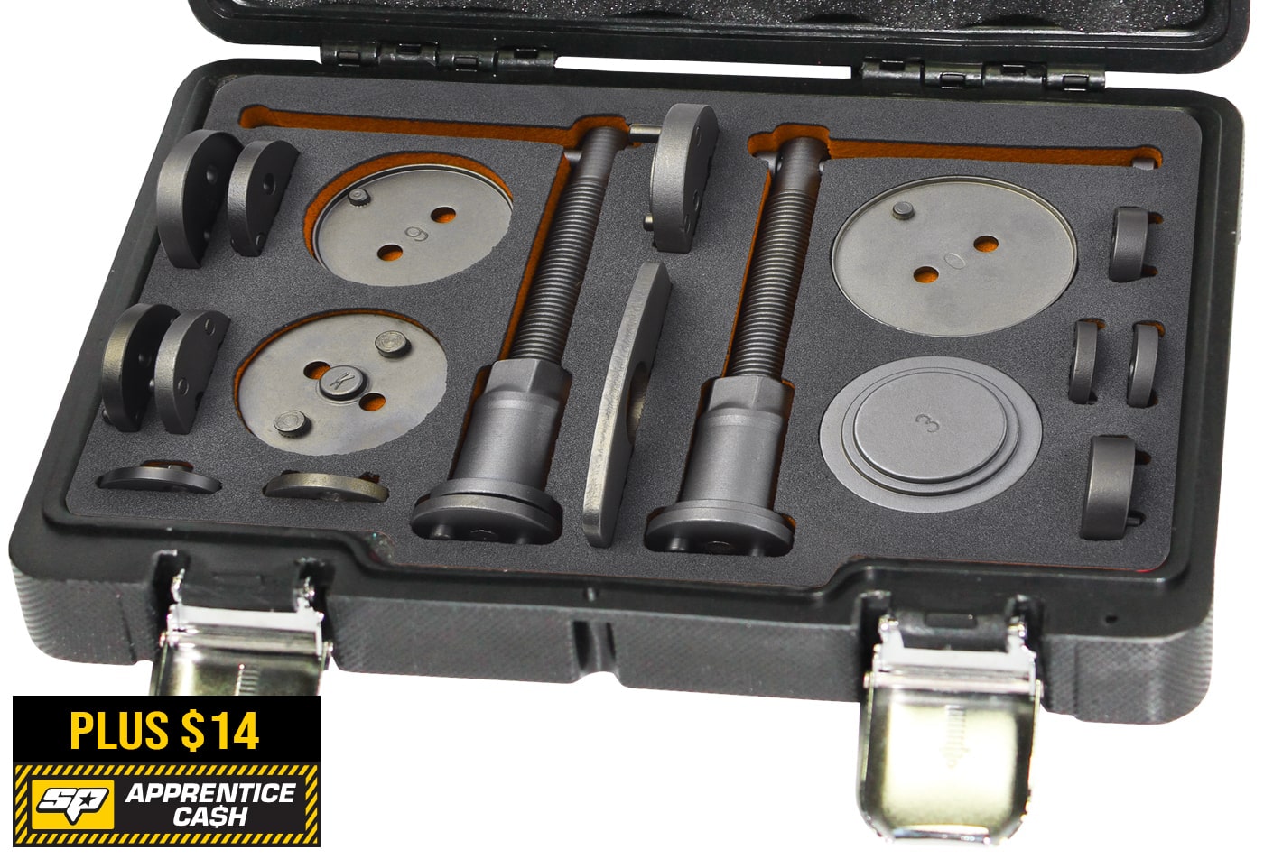 Brake Piston Rewind Kit, 18Pce (RH-LH) - SP63005 by SP Tools