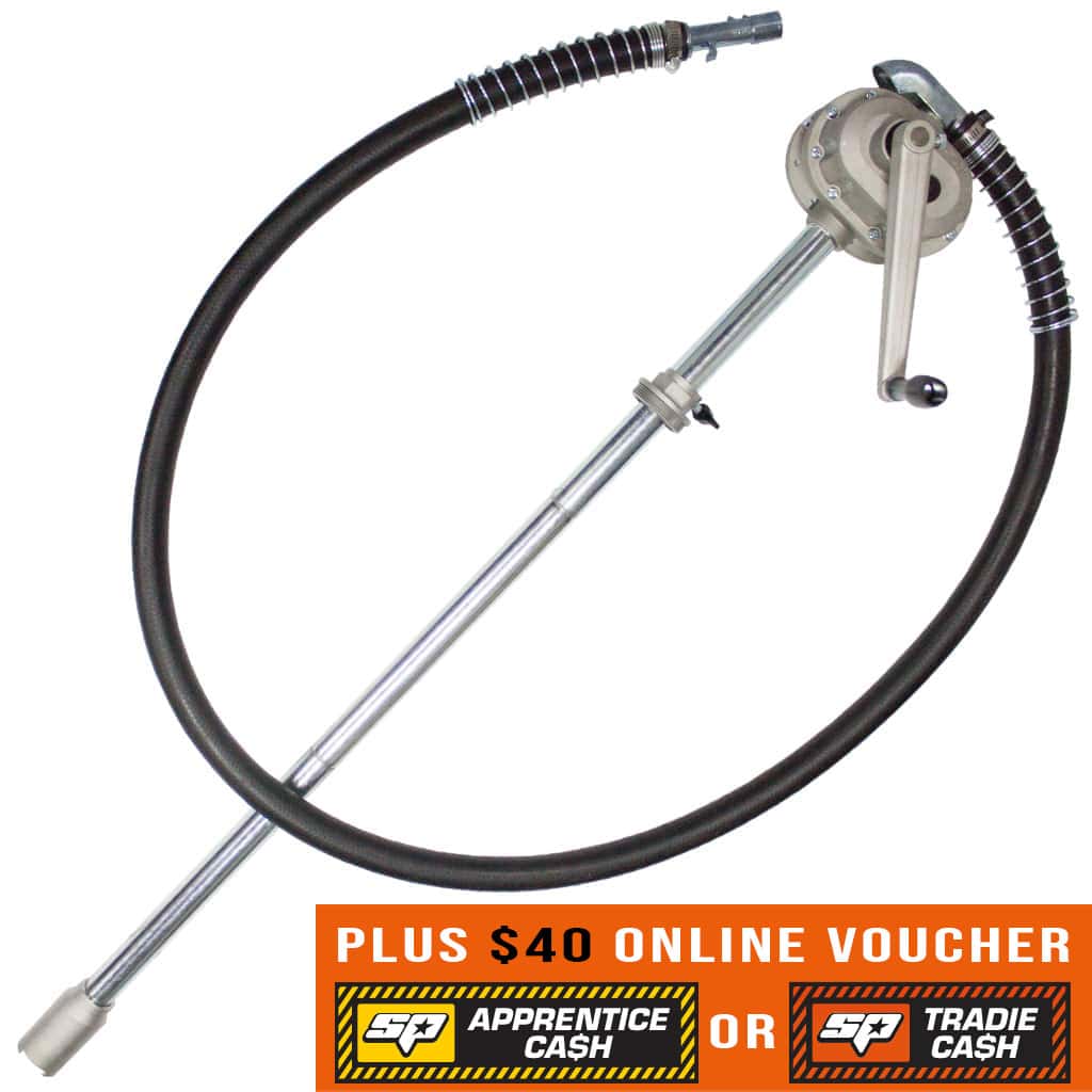 Rotary Geared Drum Pump 200L - SP65175 by SP Tools