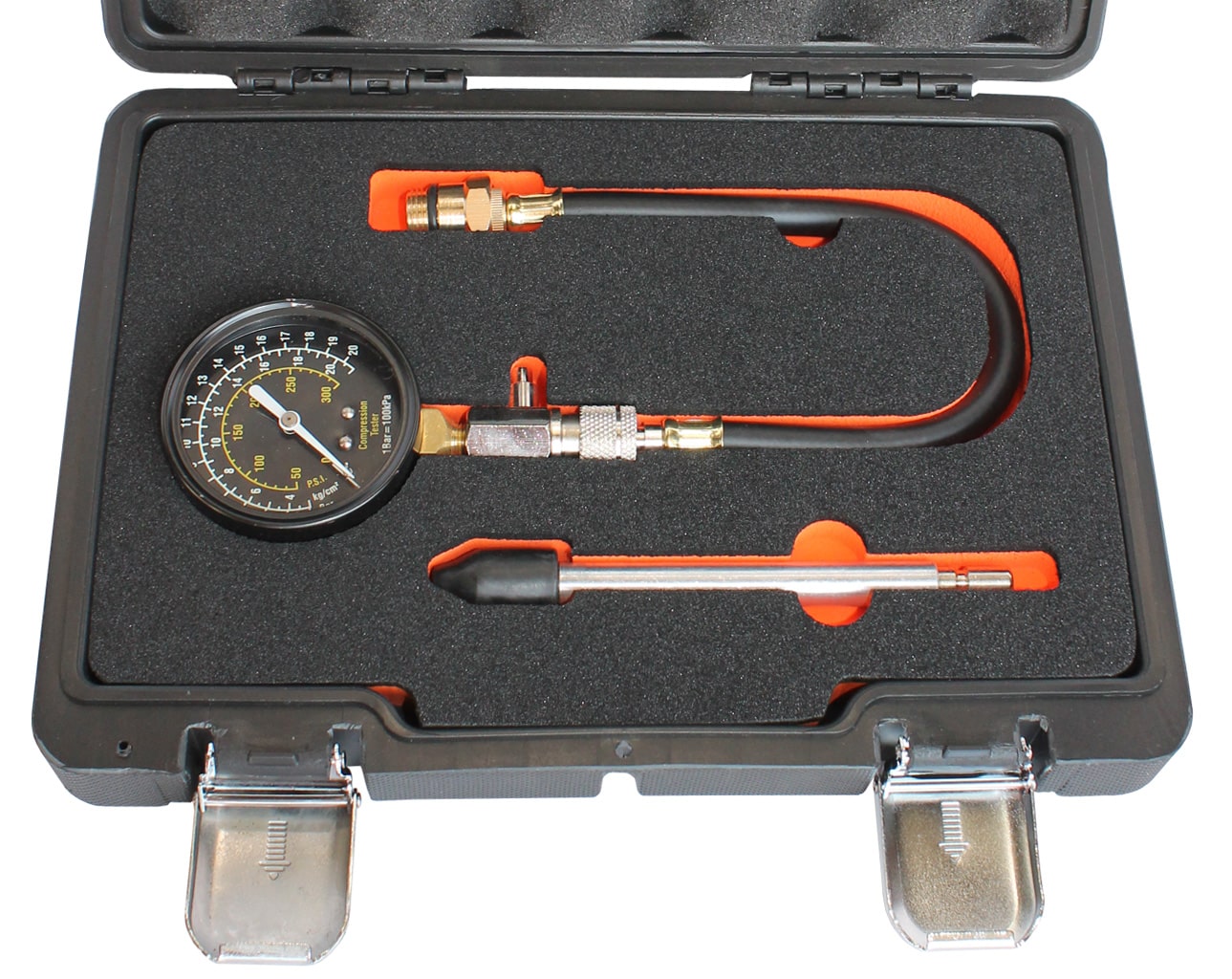 Petrol Compression Tester Kit (Heavy Duty) - SP66024 by SP Tools