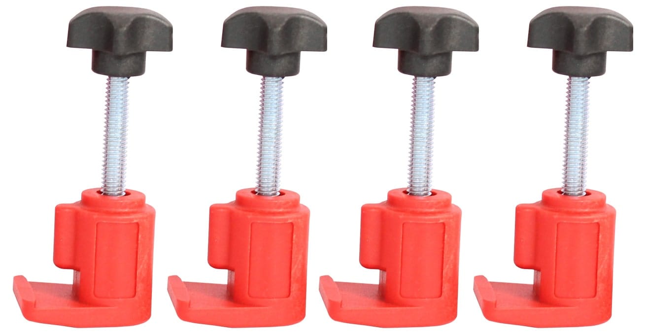 Singles Cam Clamp Set 4Pce - SP70905 by SP Tools