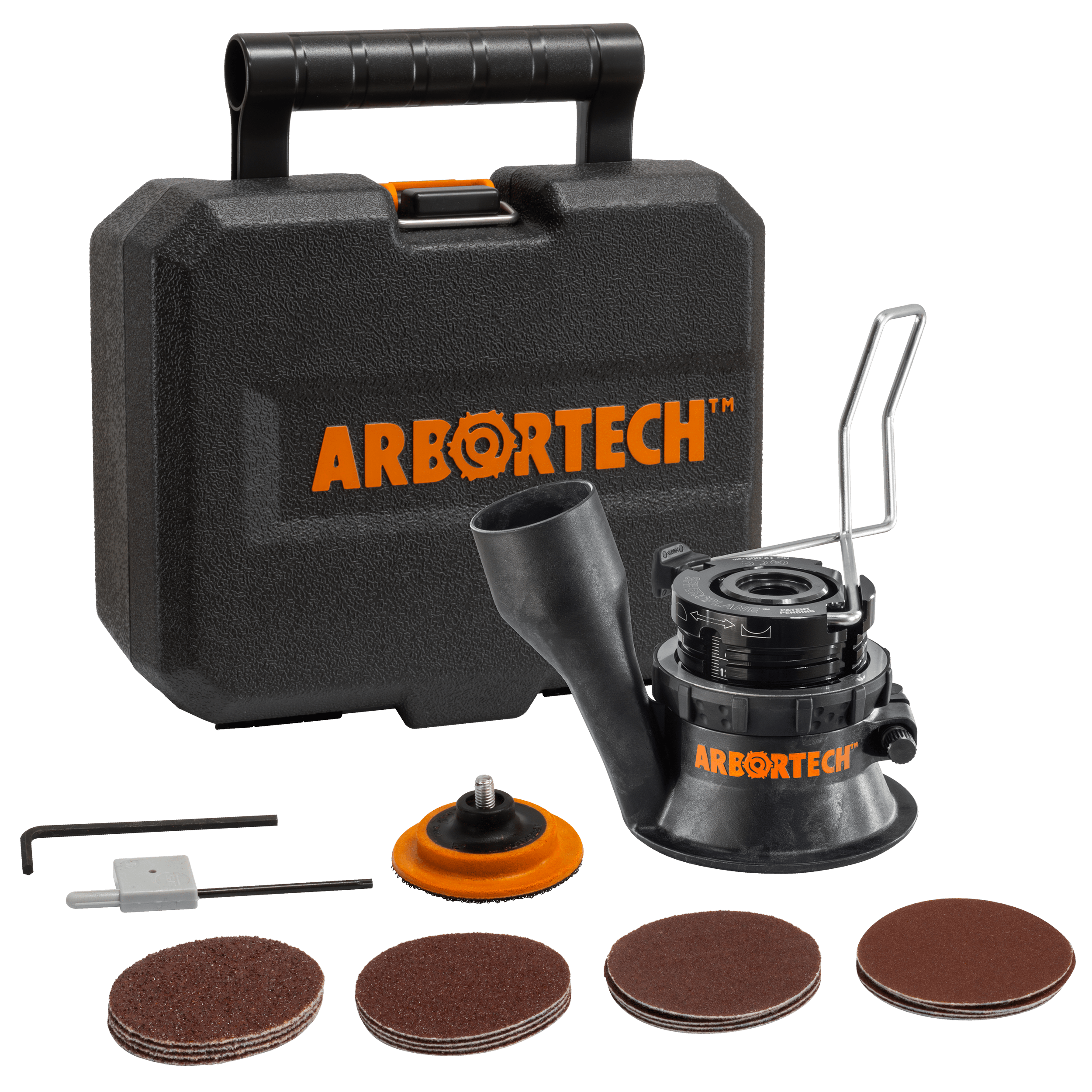 Arbortech SpheroPlane™ (AU + UK) Carving Attachment with Sanding Kit SPP.FG.1000.00