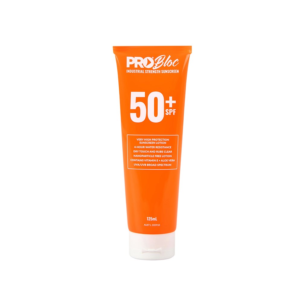 SPF 50+ Sunscreen 125ml Squeeze Bottle SS125-50 by PROBloc