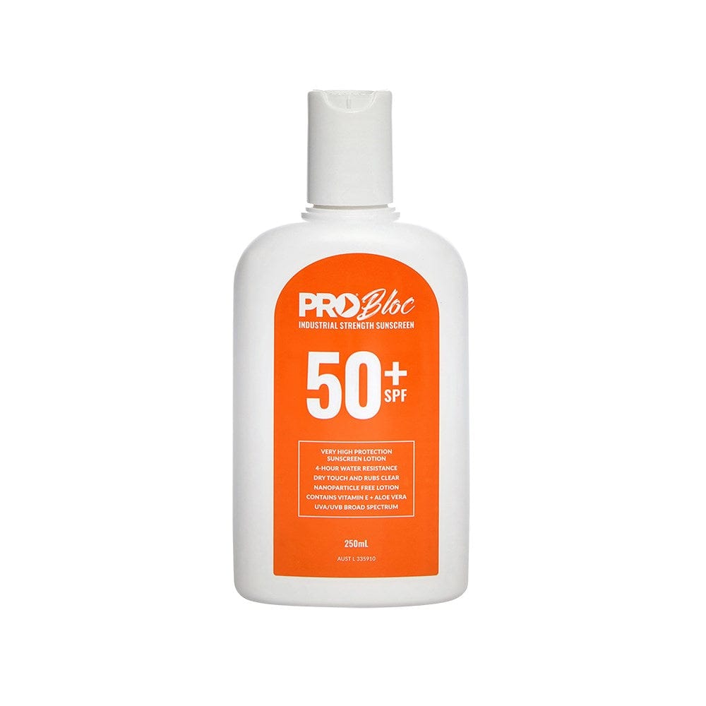 SPF 50+ Sunscreen 250ml Squeeze Bottle SS250-50 by PROBloc