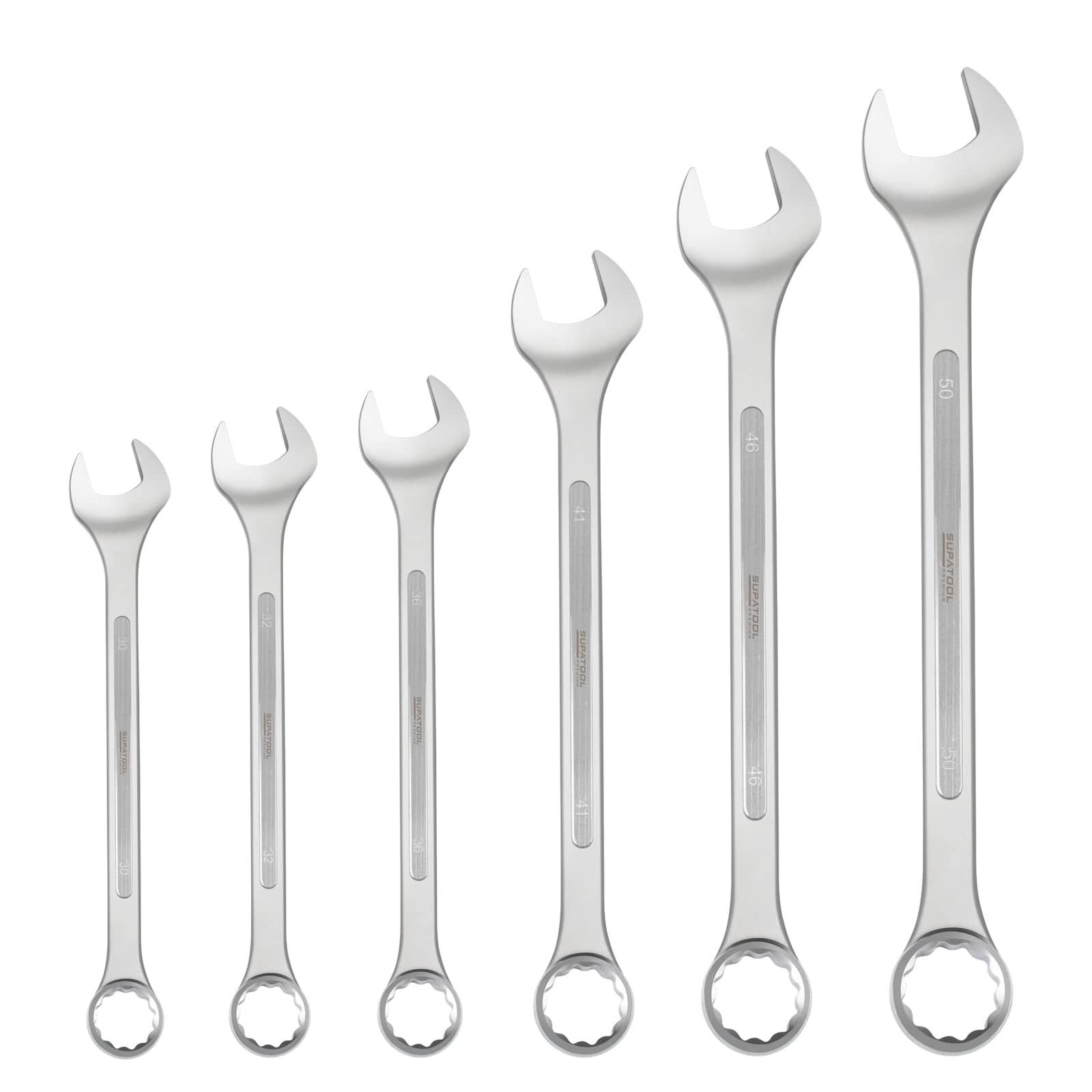 Supatool 6Pce Metric Combination Spanner Jumbo Set STP3250