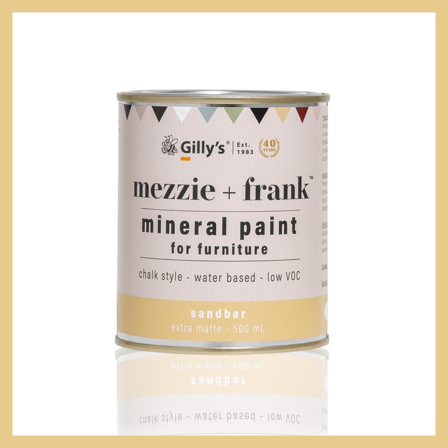 Mezzie + Frank Chalk Style Mineral Paint by Gilly's