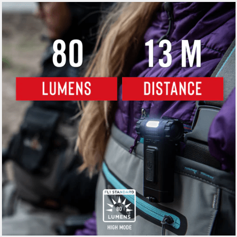 BodyLight LED, Utility Beam White + Red 80 Lumens - HX4 by Coast
