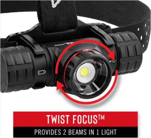 Head Lamp, Rechargeable 1025LM - XPH34R by Coast