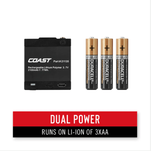 Magnetic Worklight LED Rotating, Rechargeable Pure Beam, 700LM - PM500R by Coast